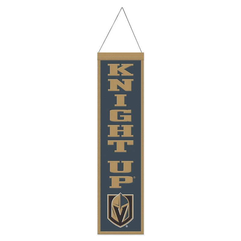 WinCraft Vegas Golden Knights 8" x 32" Slogan Wool Banner