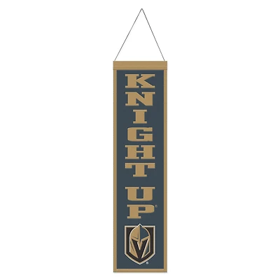 WinCraft Vegas Golden Knights 8" x 32" Slogan Wool Banner