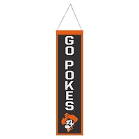 WinCraft Oklahoma State Cowboys 8" x 32" Slogan Wool Banner
