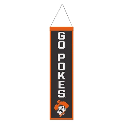 WinCraft Oklahoma State Cowboys 8" x 32" Slogan Wool Banner