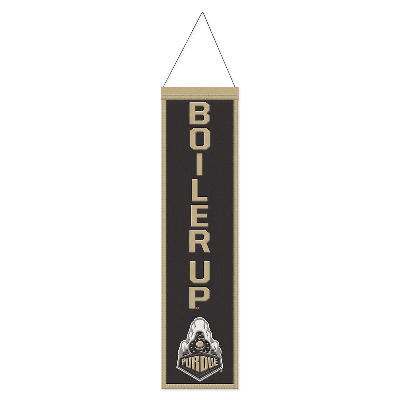 WinCraft Purdue Boilermakers 8" x 32" Slogan Wool Banner