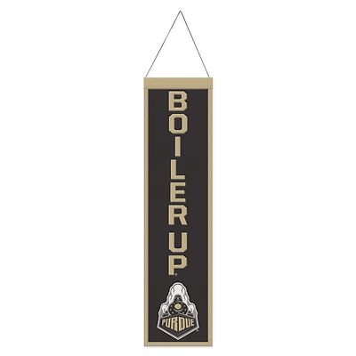 WinCraft Purdue Boilermakers 8" x 32" Slogan Wool Banner