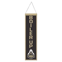 WinCraft Purdue Boilermakers 8" x 32" Slogan Wool Banner