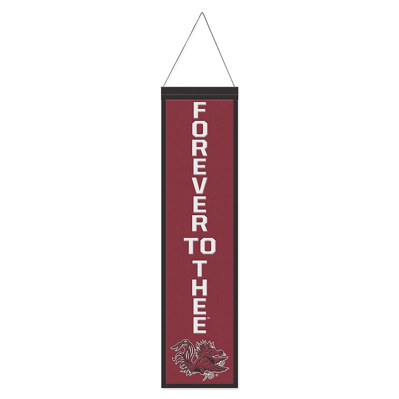 WinCraft South Carolina Gamecocks 8" x 32" Slogan Wool Banner