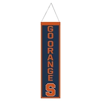 WinCraft Syracuse Orange 8" x 32" Slogan Wool Banner