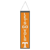 WinCraft Tennessee Volunteers 8" x 32" Slogan Wool Banner
