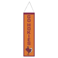 WinCraft Virginia Tech Hokies 8" x 32" Slogan Wool Banner