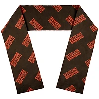 WEAR by Erin Andrews Cleveland Browns Team Wordmark Scarf