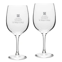 SPC Tigers 19oz. Two-Piece Traditional Red Wine Glass Set
