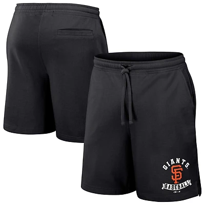 Men's Darius Rucker Collection by Fanatics Black San Francisco Giants Team Color Shorts