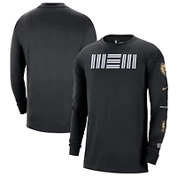 Men's Nike Black Memphis Grizzlies 2023/24 City Edition Max90 Expressive Long Sleeve T-Shirt