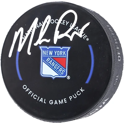 Mike Richter New York Rangers Official Game Puck