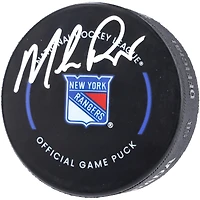 Mike Richter New York Rangers Official Game Puck