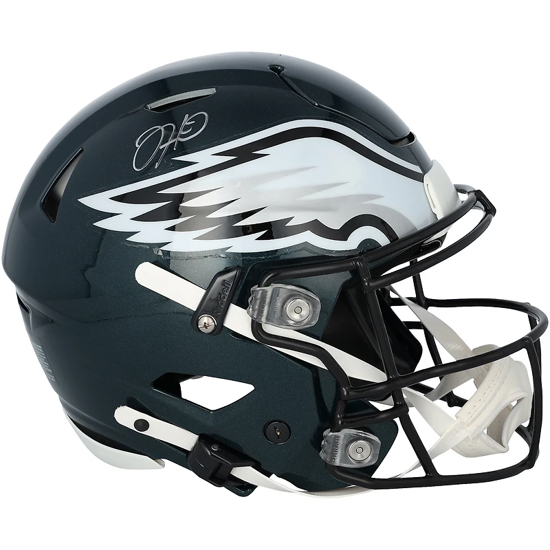 Jalen Hurts Philadelphia Eagles Autographed Riddell Speed Flex Authentic Helmet
