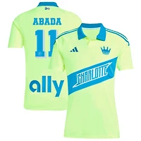 Liel Abada Men's adidas Yellow Charlotte FC 2025 Third Replica Custom Jersey