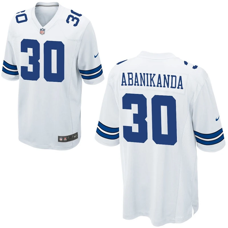 Israel Abanikanda Nike Dallas Cowboys Custom Youth Game Jersey