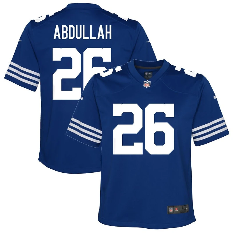 Ameer Abdullah Youth Nike Royal Indianapolis Colts Alternate Custom Game Jersey