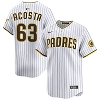 Daison Acosta Men's Nike White San Diego Padres Home Limited Custom Jersey