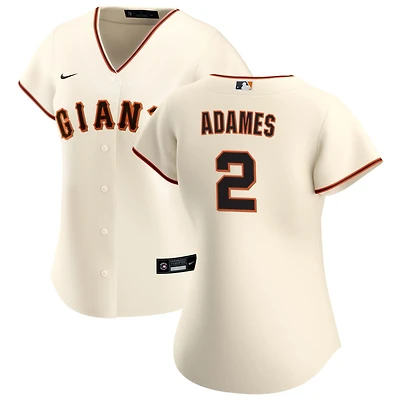 Willy Adames Women's Nike Cream San Francisco Giants Home Replica Custom Jersey