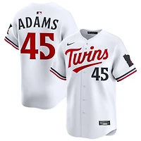 Travis Adams Men's Nike White Minnesota Twins Home Limited Custom Jersey
