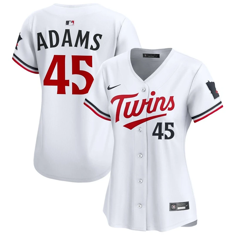 Travis Adams Women's Nike  White Minnesota Twins Home Limited Custom Jersey