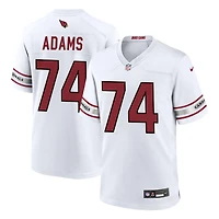 Isaiah Adams Men's Nike White Arizona Cardinals Custom Game Jersey