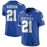 Nasir Addison Men's Nike Royal Kentucky Wildcats NIL Pick-A-Player Game Jersey