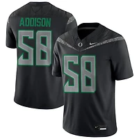 Ziyare Addison Men's Nike Black Oregon Ducks NIL Pick-A-Player Game Jersey