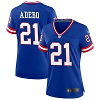 Paulson Adebo Women's Nike Royal New York Giants Classic Custom Game Jersey