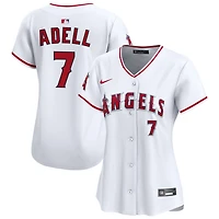 Jo Adell Women's Nike  White Los Angeles Angels Home Limited Custom Jersey