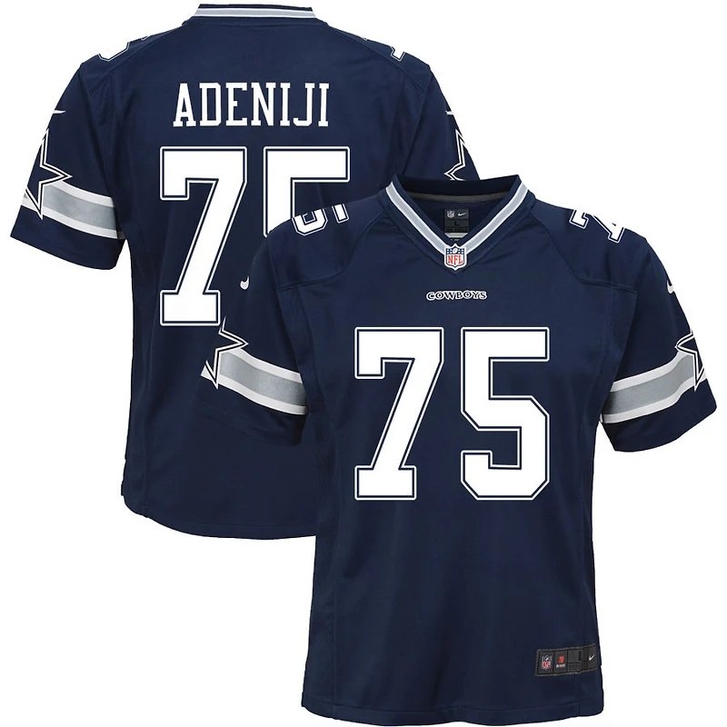 Hakeem Adeniji Youth Nike Navy Dallas Cowboys Custom Game Jersey