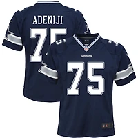 Hakeem Adeniji Youth Nike Navy Dallas Cowboys Custom Game Jersey