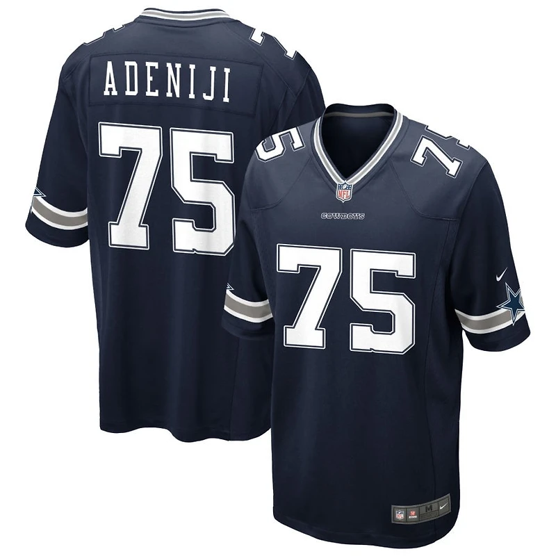 Hakeem Adeniji Men's Nike Navy Dallas Cowboys Custom Game Jersey