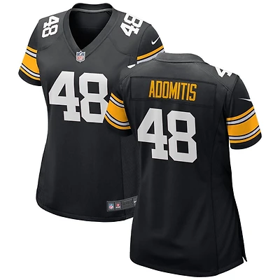 Cal Adomitis Women's Nike Black Pittsburgh Steelers Alternate Custom Game Jersey