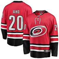 Sebastian Aho Men's Fanatics Red Carolina Hurricanes Alternate Breakaway Custom Jersey