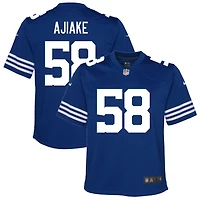 Austin Ajiake Youth Nike Royal Indianapolis Colts Alternate Custom Game Jersey