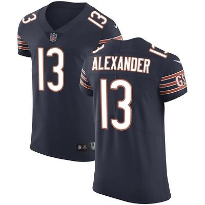 Maurice Alexander Men's Nike Navy Chicago Bears Vapor Untouchable Custom Elite Jersey