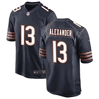 Maurice Alexander Men's Nike Navy Chicago Bears Custom Game Jersey