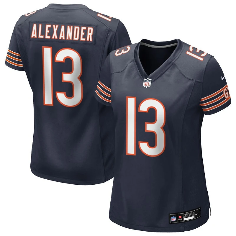 Maurice Alexander Women's Nike Navy Chicago Bears Custom Game Jersey