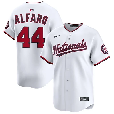 Jorge Alfaro Youth Nike  White Washington Nationals Home Custom Limited Jersey