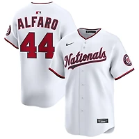 Jorge Alfaro Youth Nike  White Washington Nationals Home Custom Limited Jersey