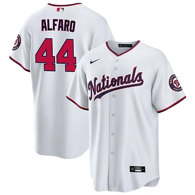 Jorge Alfaro Youth Nike White Washington Nationals Replica Custom Jersey