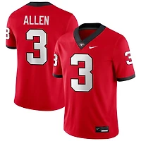 CJ Allen Men's Nike Red Georgia Bulldogs NIL Pick-A-Player Game Jersey