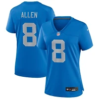 Kyle Allen Women's Nike Blue Detroit Lions Alternate Custom Game Jersey