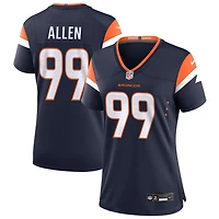 Zach Allen Women's Nike  Navy Denver Broncos Alternate Mile High Collection Custom Game Jersey