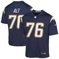 Joe Alt Youth Nike Navy Los Angeles Chargers Alternate Super Chargers Game Custom Jersey