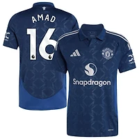 Amad Diallo Amad Men's adidas  Navy Manchester United 2024/25 Away Replica Custom Jersey