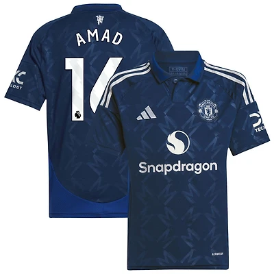 Amad Diallo Amad Youth adidas  Navy Manchester United 2024/25 Replica Custom Jersey