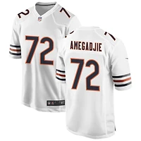 Kiran Amegadjie Men's Nike White Chicago Bears Custom Game Jersey