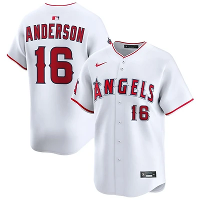 Garret Anderson Men's Nike White Los Angeles Angels Home Limited Pick-A-Player Retired Roster Jersey